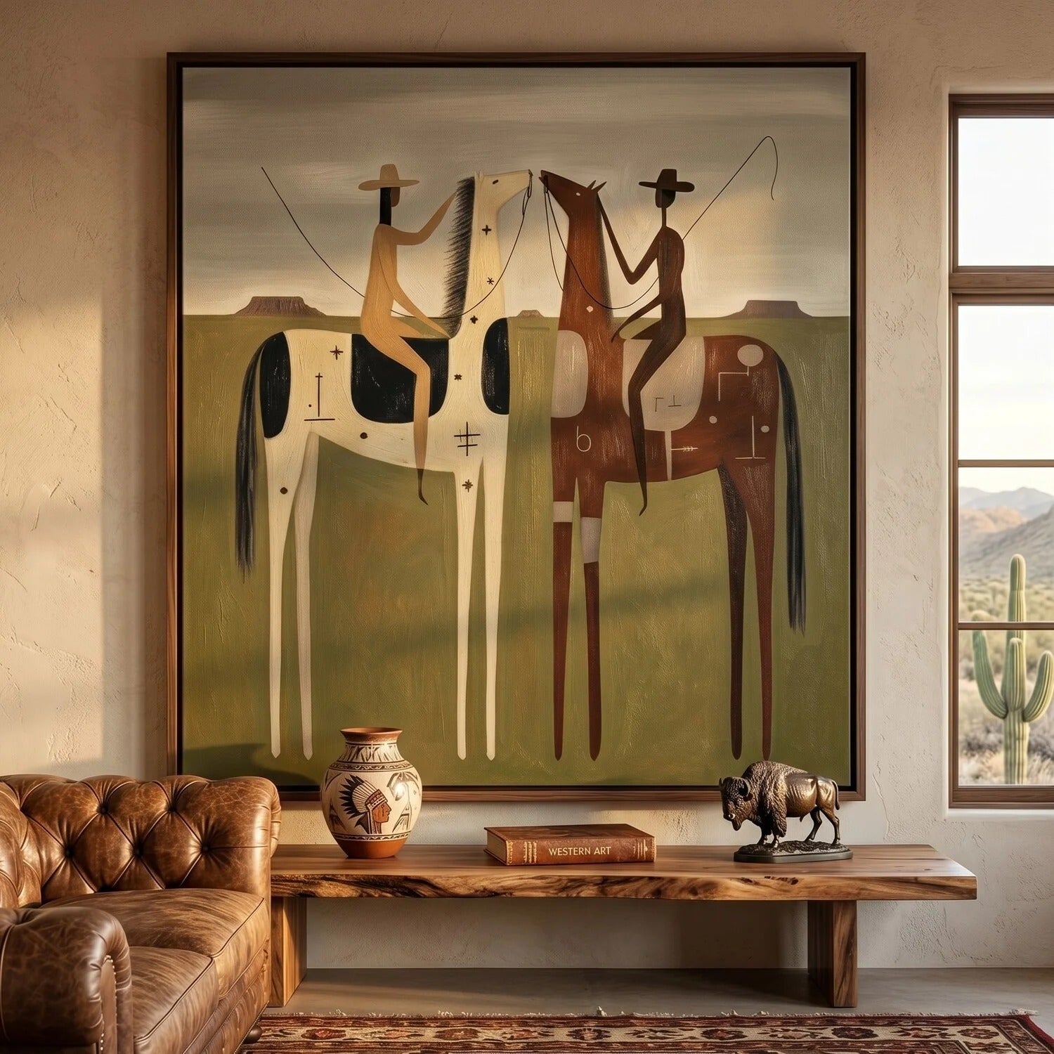 Surreal Western Wall Art #MC548