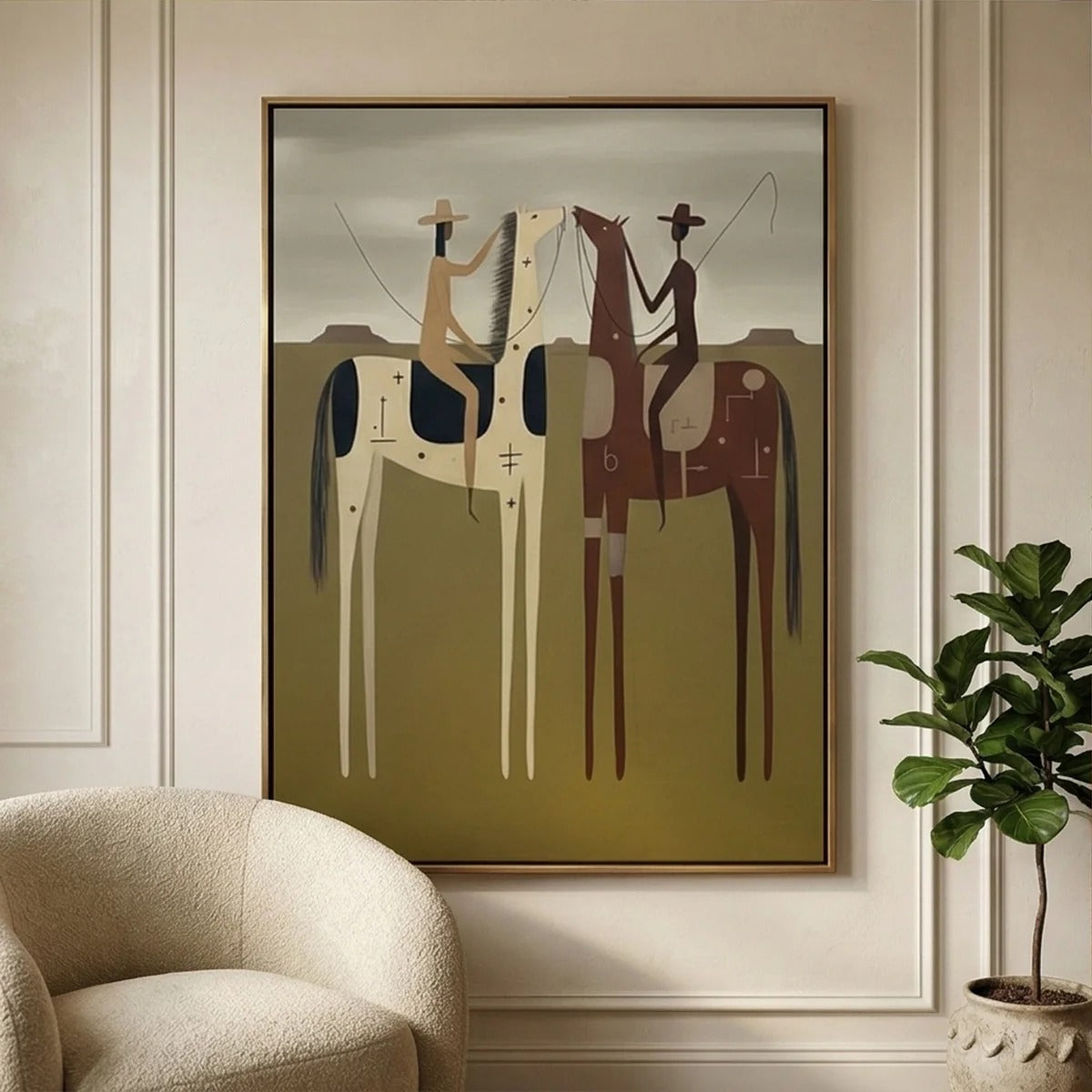 Surreal Western Wall Art #MC548