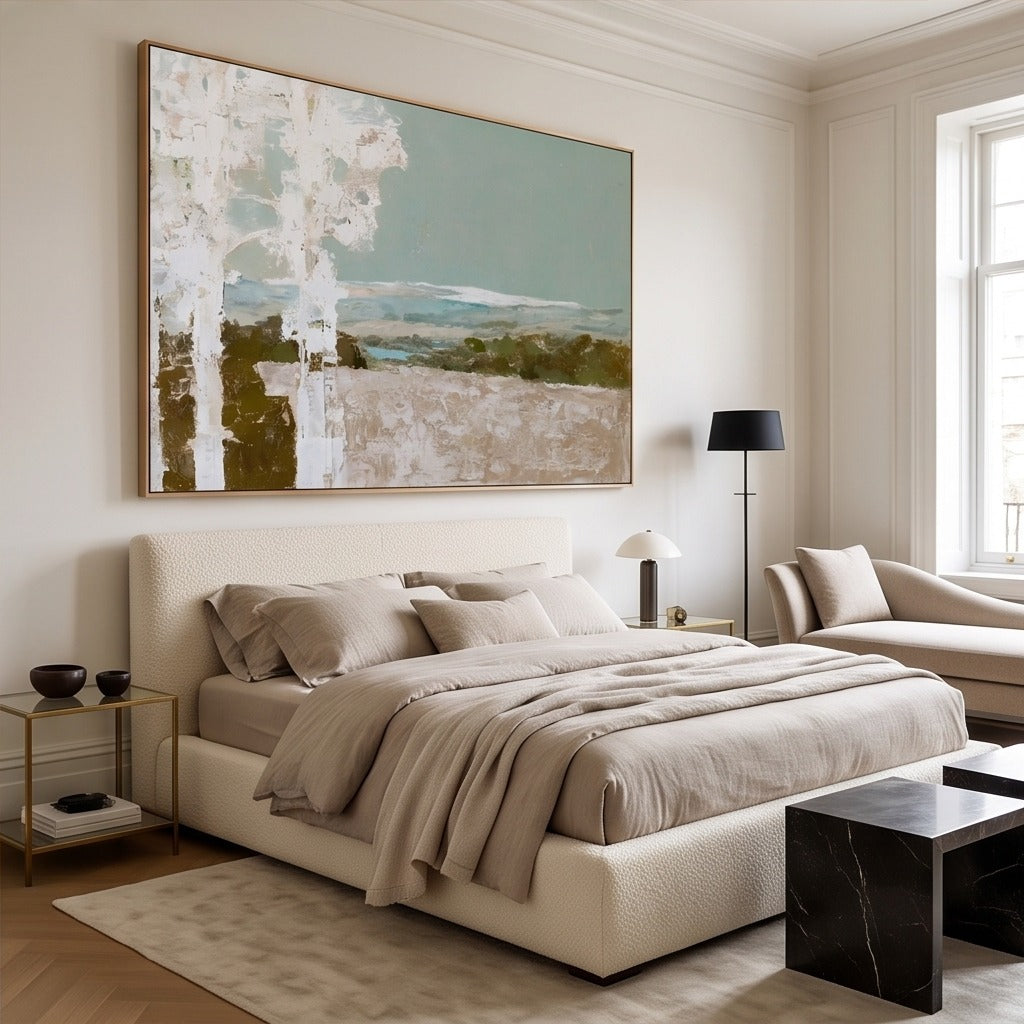 Textured Abstract Landscape Wall Art #TO110