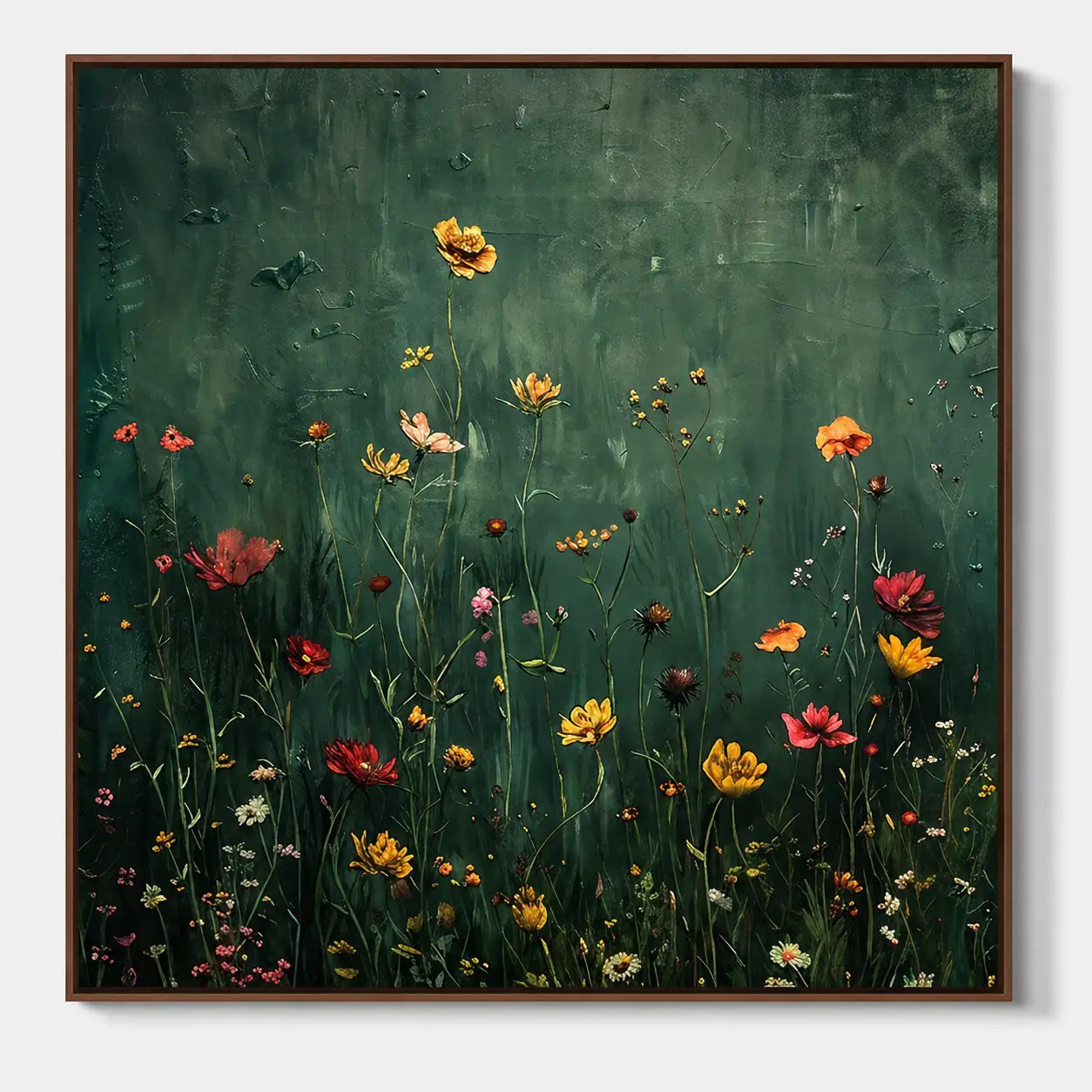 Vibrant Floral Wall Art #TF132