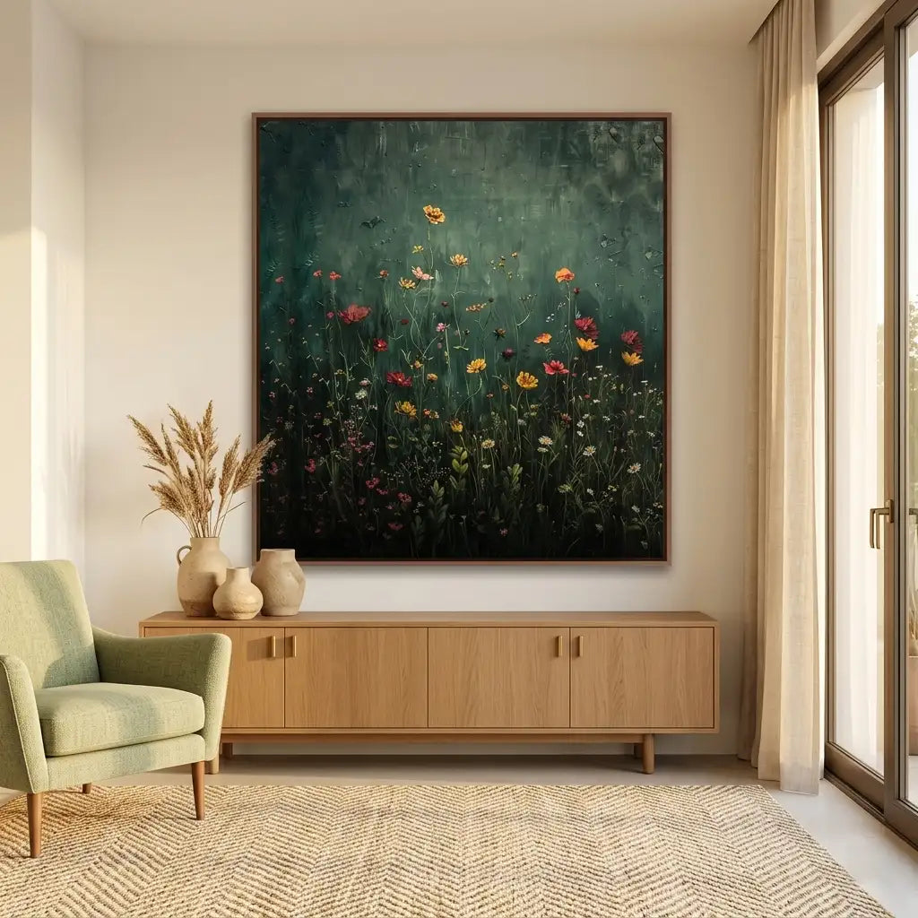 Vibrant Floral Wall Art #TF132
