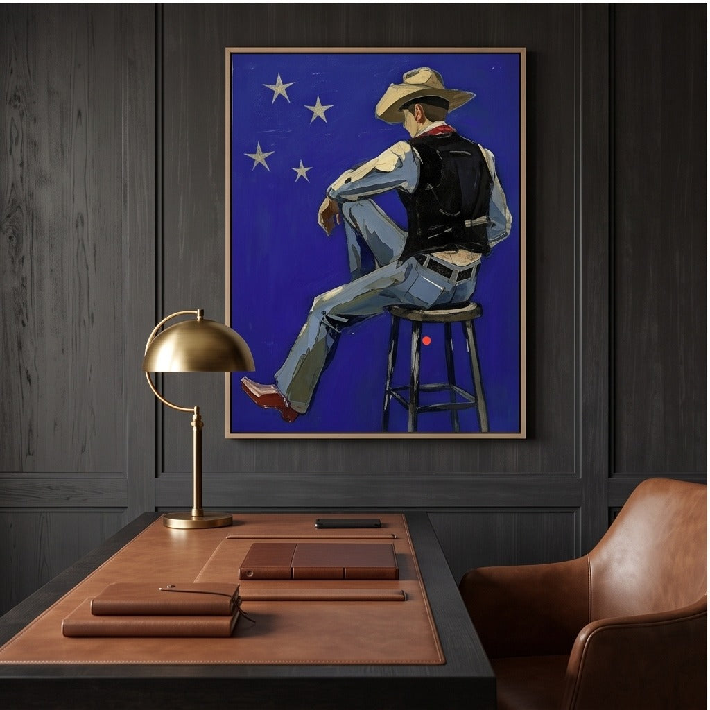 Western Cowboy Wall Art #TO046