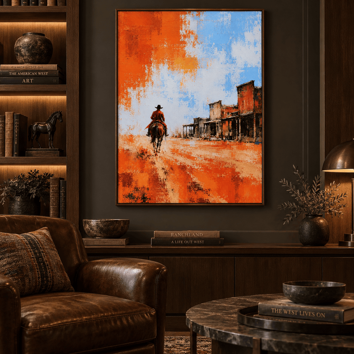 Western Cowboy Wall Art #TO202