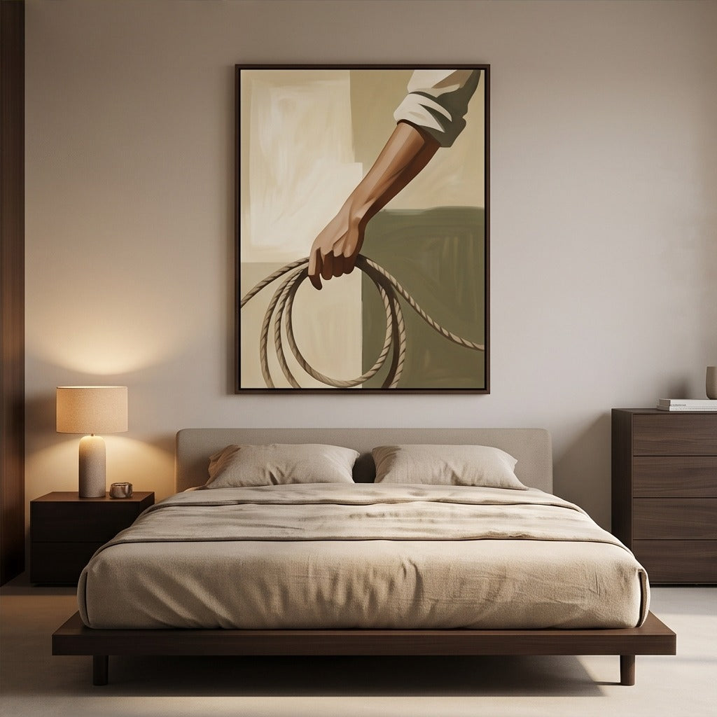 Western Lasso Wall Art #TO742