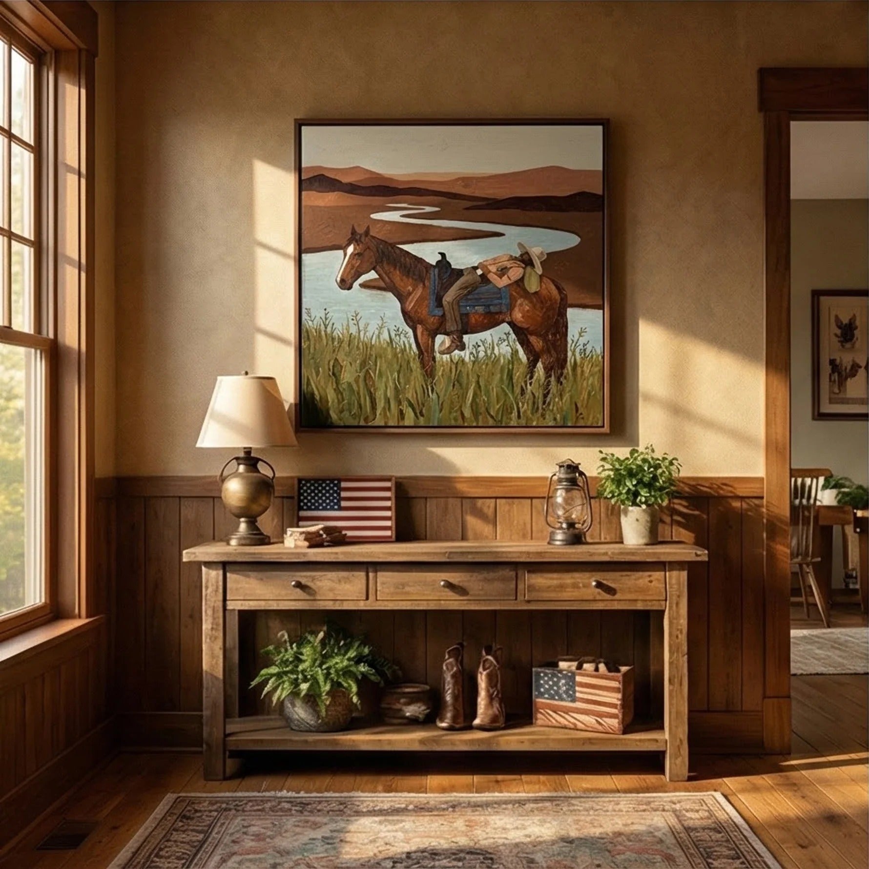 Western Horse Wall Art #MC553