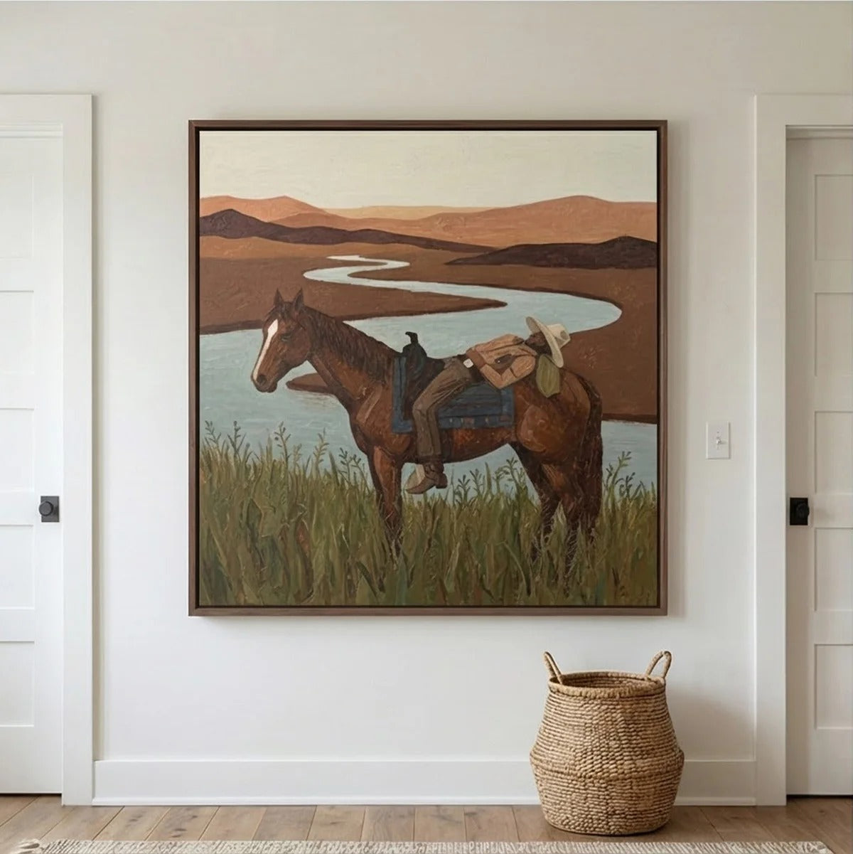 Western Horse Wall Art #MC553