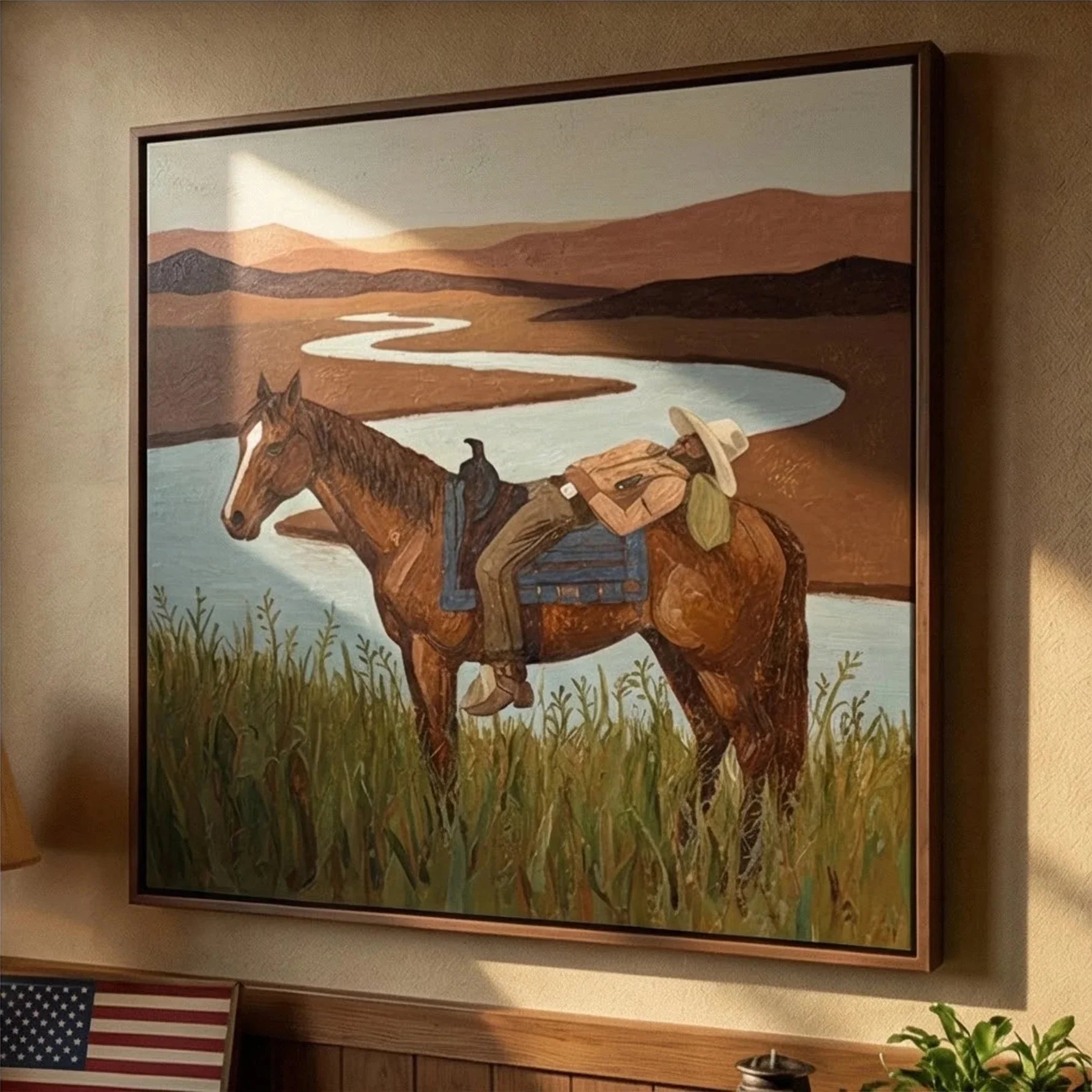 Western Horse Wall Art #MC553