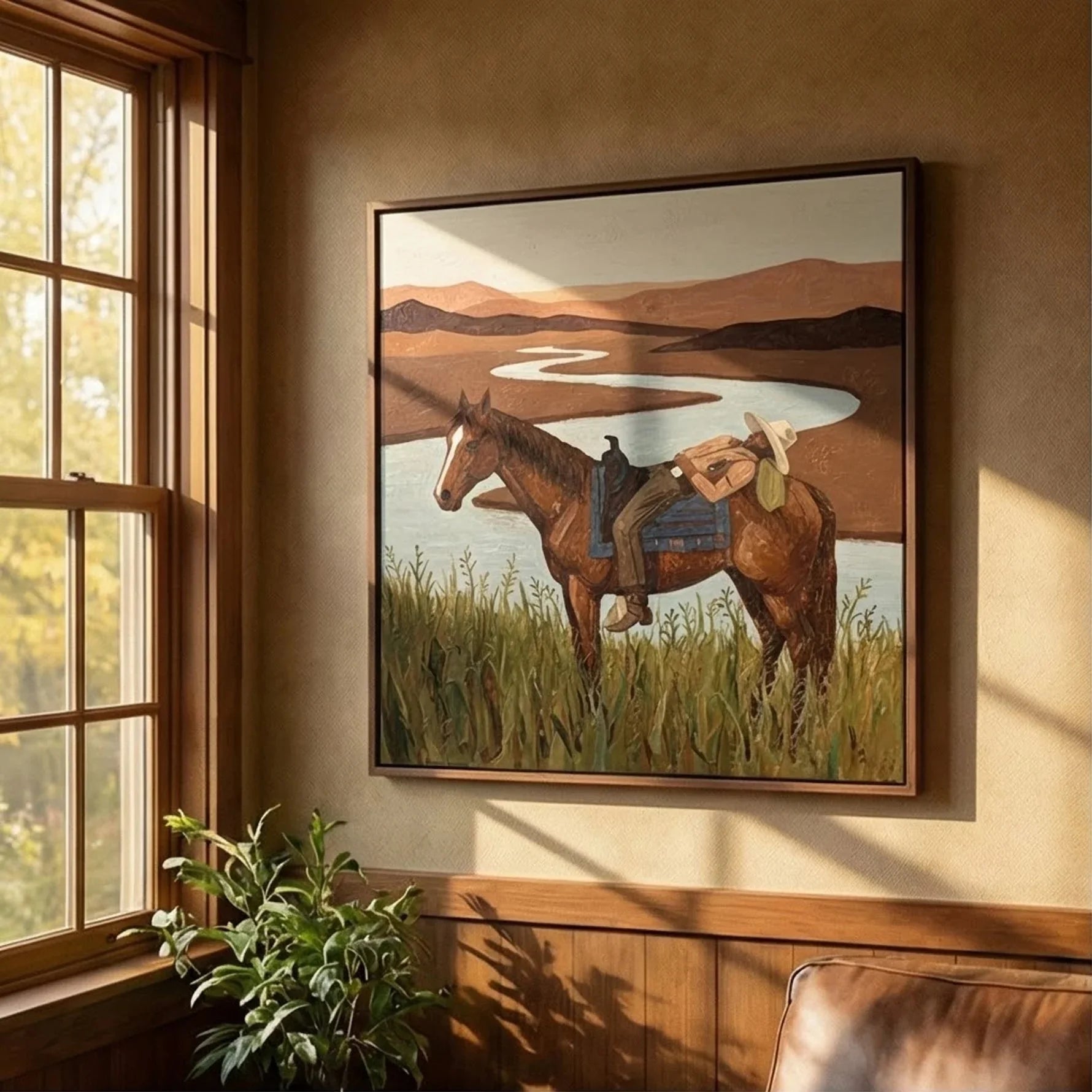 Western Horse Wall Art #MC553
