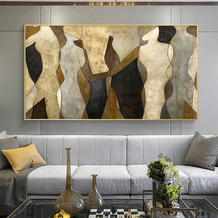 Abstract Figure Wall Art TA732 - Tactile Atelier
