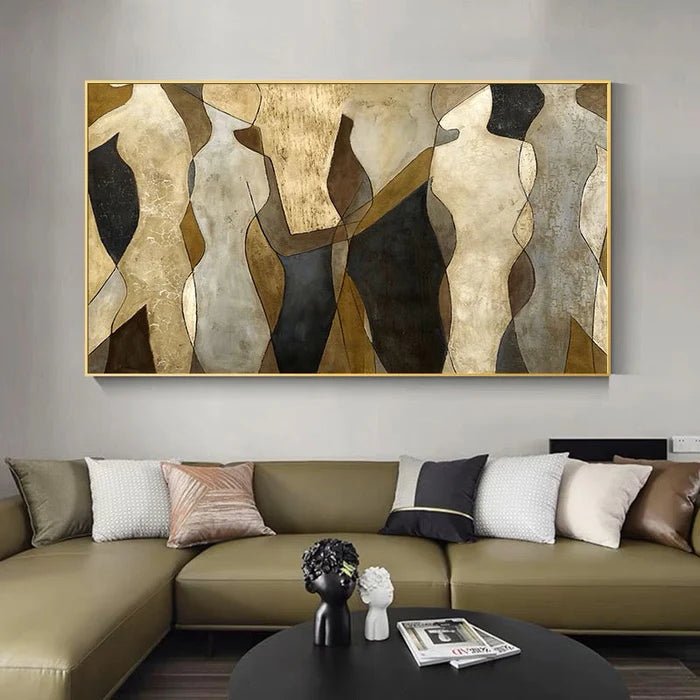 Abstract Figure Wall Art TA732 - Tactile Atelier