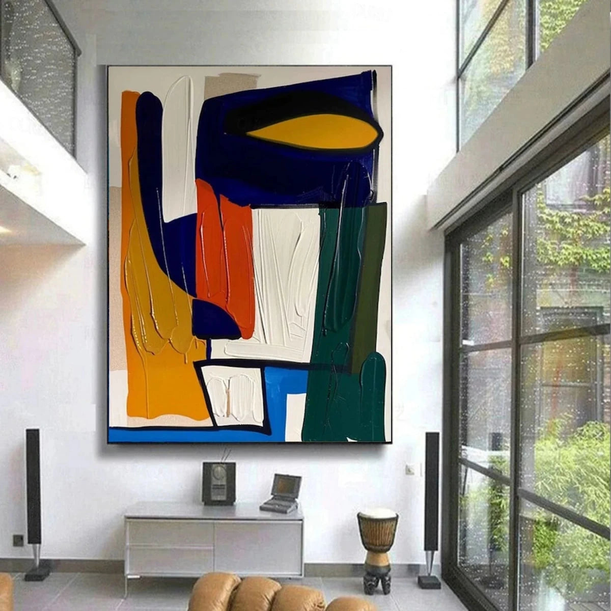 Color Geometry – Abstract Colorful Wall Art - Tactile Atelier