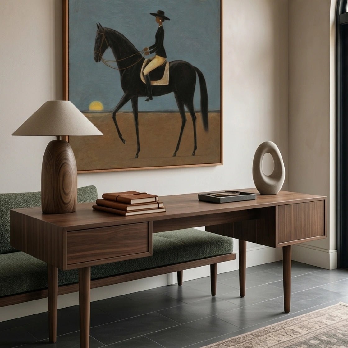 Contemporary Equestrian Wall Art MT029 - Tactile Atelier