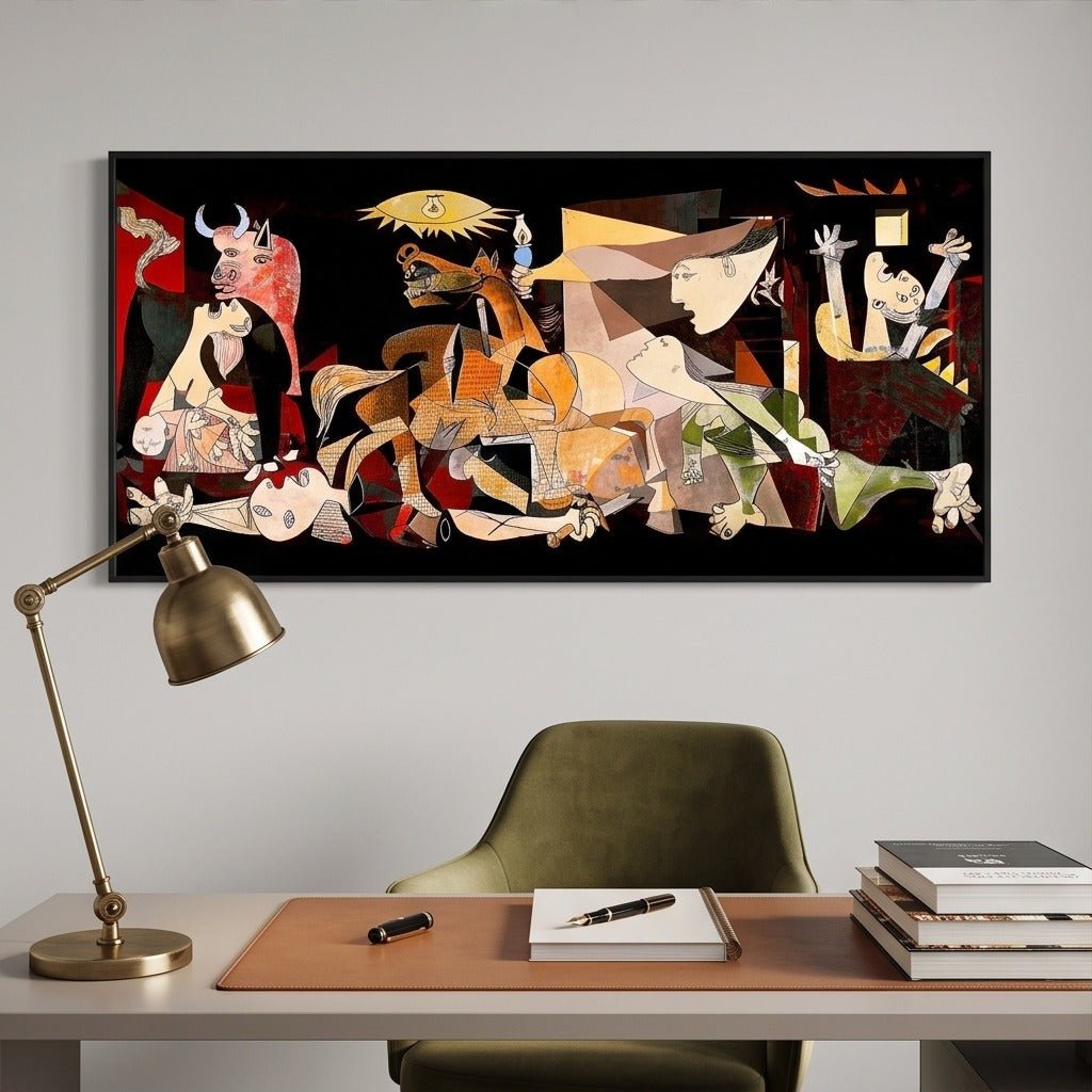 Cubist Figurative Wall Art #TO342 - Tactile Atelier