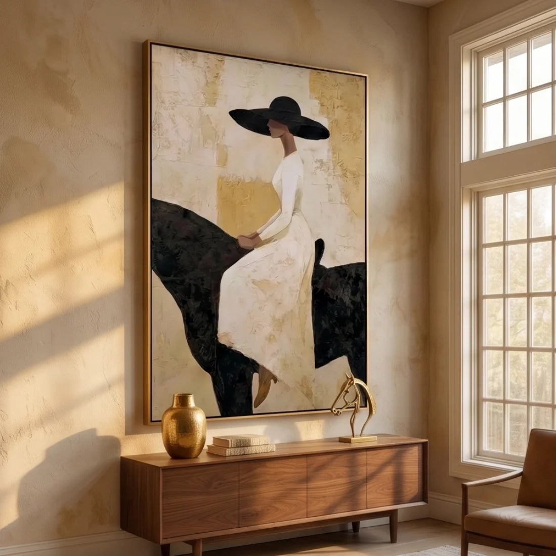 Elegant Figurative Wall Art MC543 - Tactile Atelier