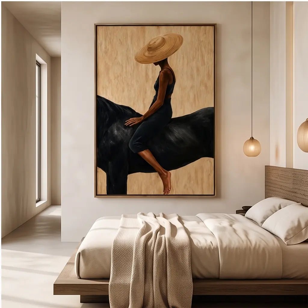 Equestrian Figurative Wall Art TA302 - Tactile Atelier
