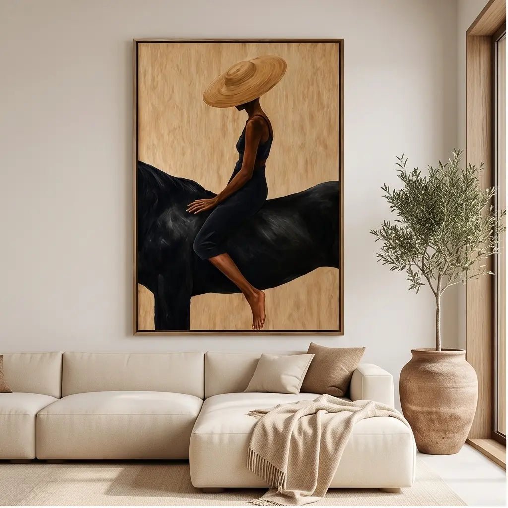 Equestrian Figurative Wall Art TA302 - Tactile Atelier