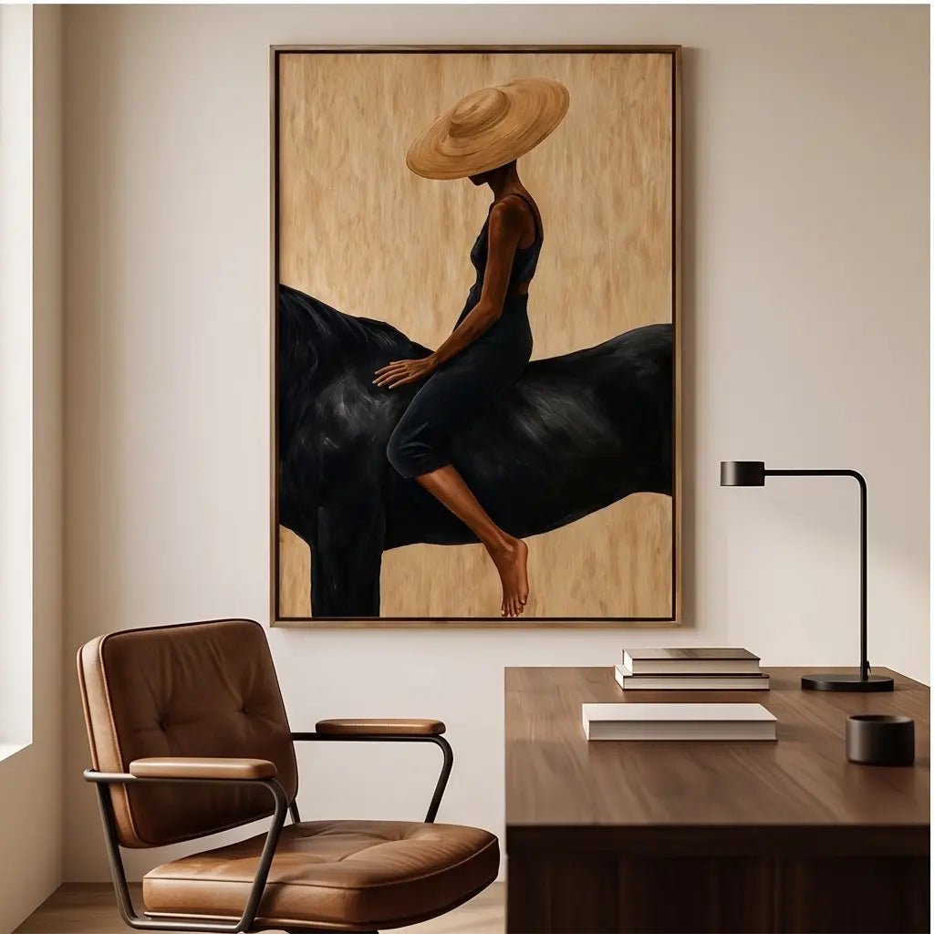 Equestrian Figurative Wall Art TA302 - Tactile Atelier