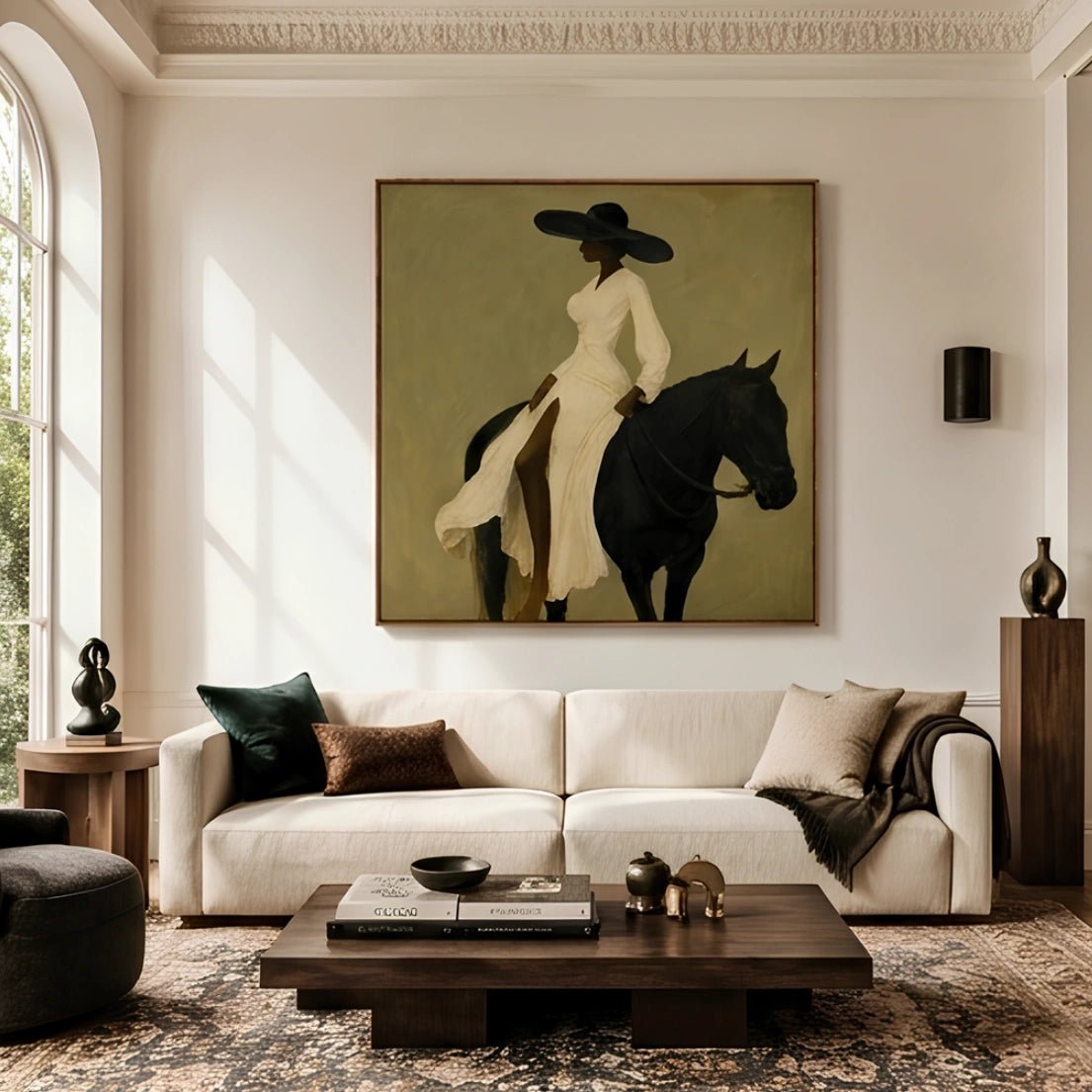 Luxury Equestrian Wall Art MT005 - Tactile Atelier