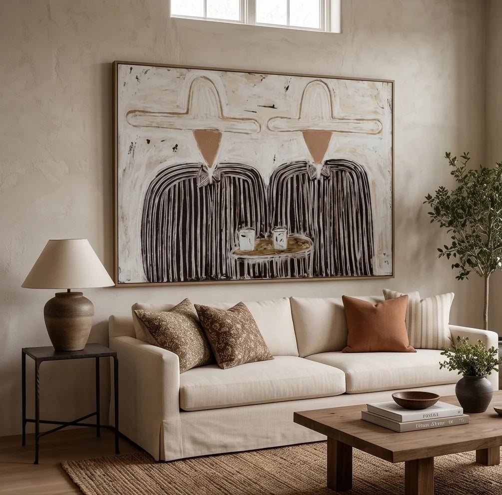 Minimal Figurative Wall Art MC557 - Tactile Atelier