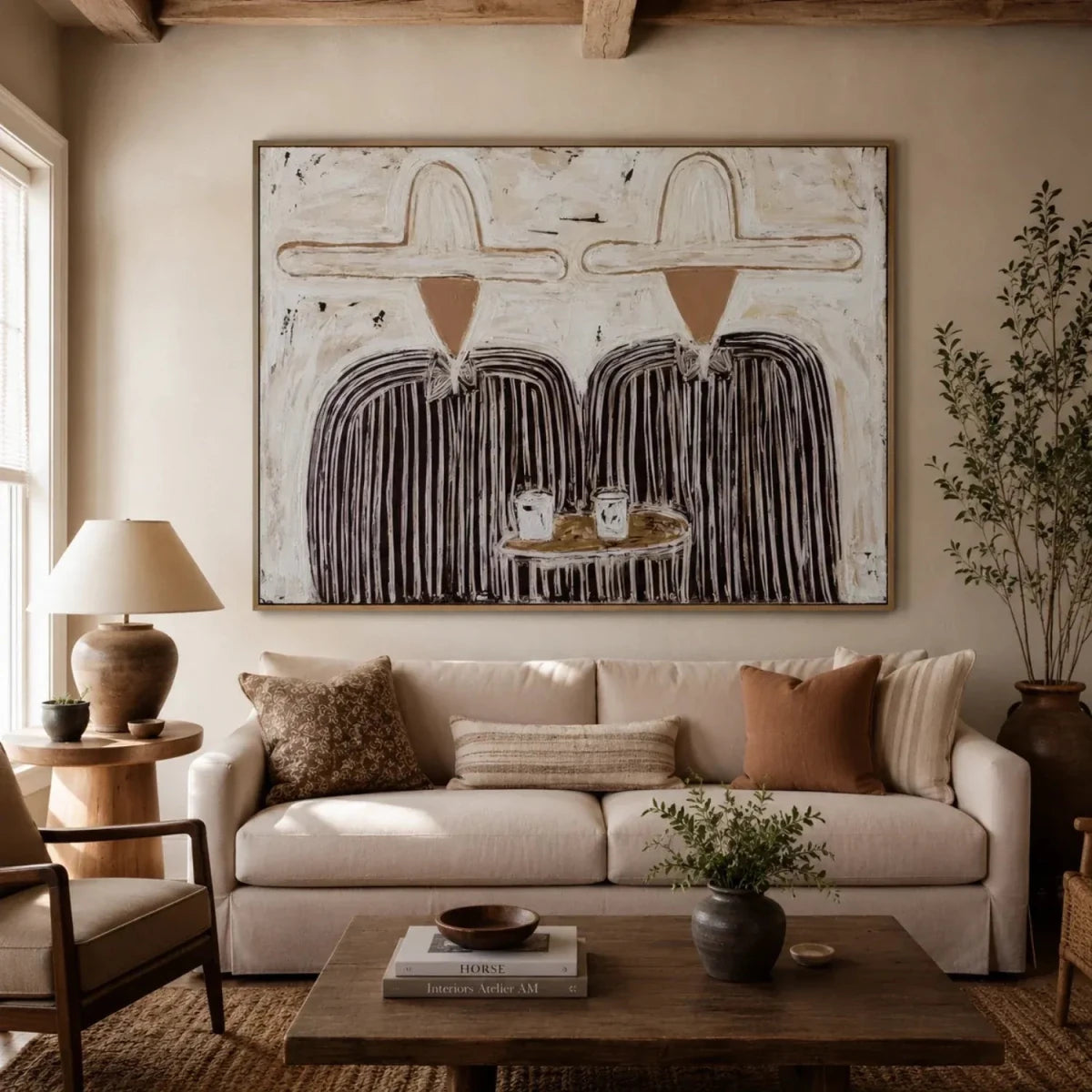 Minimal Figurative Wall Art MC557 - Tactile Atelier