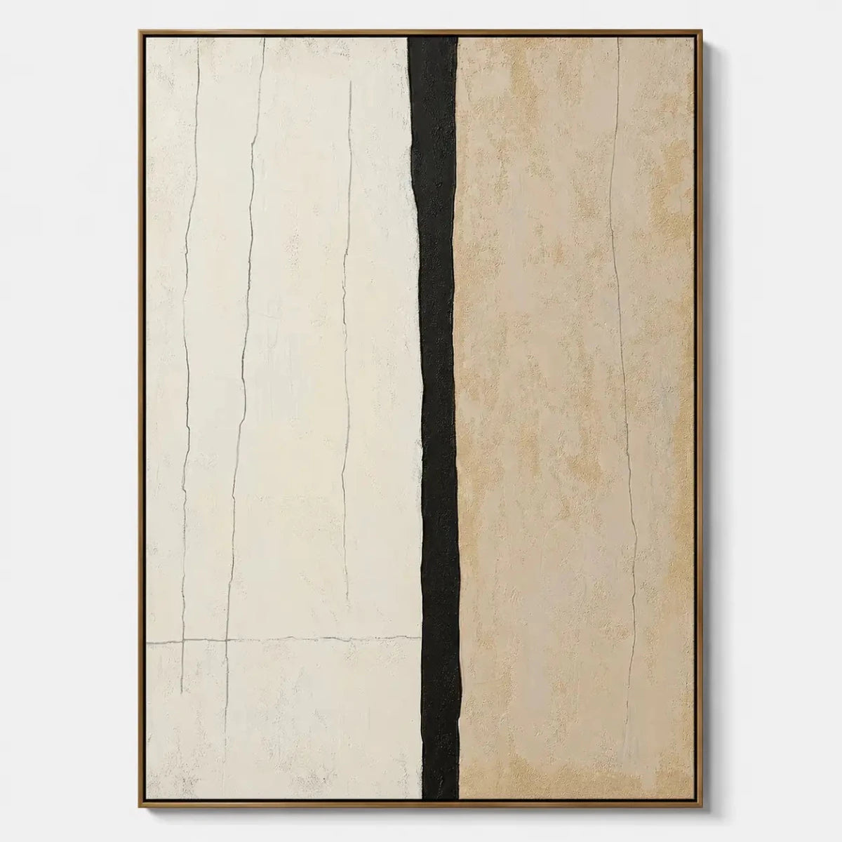Minimalist Neutral Abstract Wall Art MT845 - Tactile Atelier