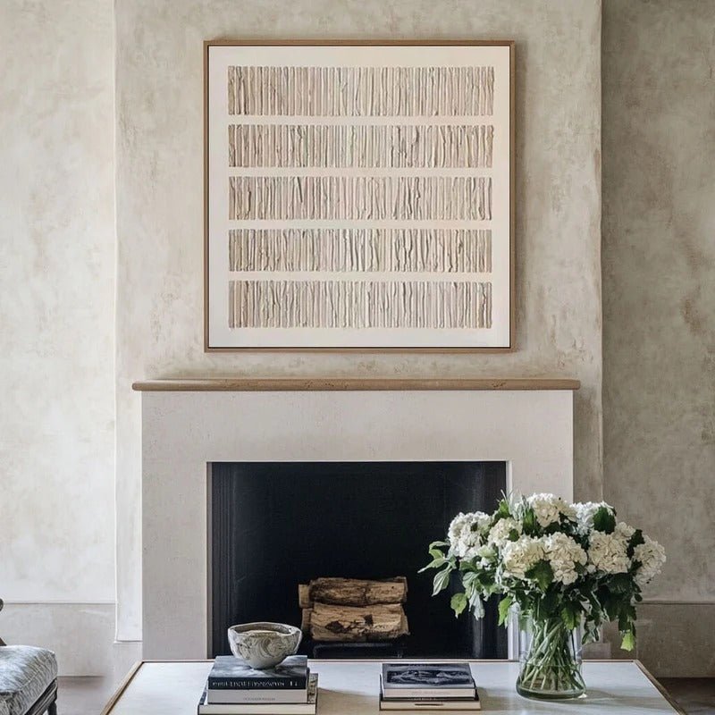 Minimalist Texture Wall Art MT028 - Tactile Atelier