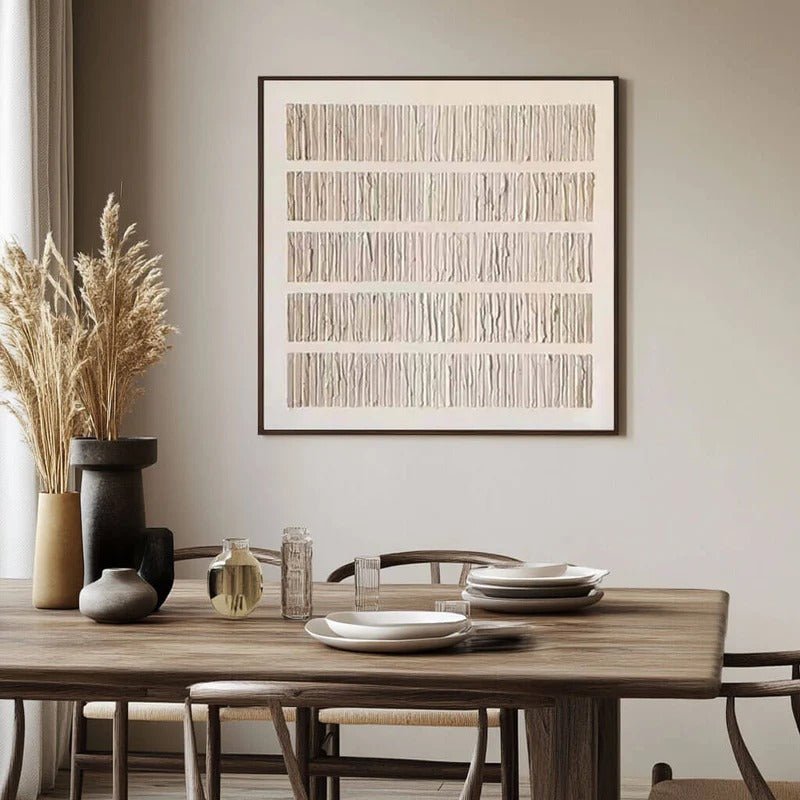 Minimalist Texture Wall Art MT028 - Tactile Atelier