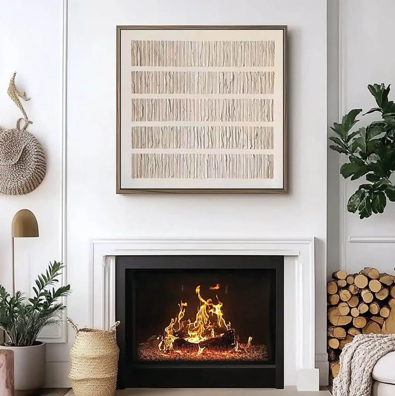 Minimalist Texture Wall Art MT028 - Tactile Atelier