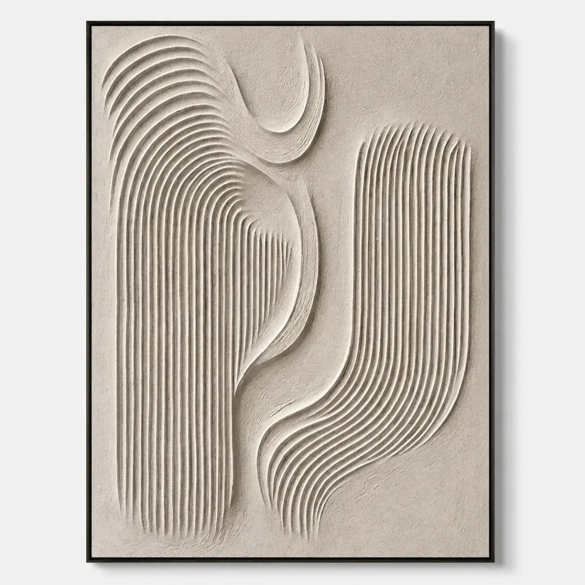 Minimalist Textured Abstract Painting MT045 - Tactile Atelier