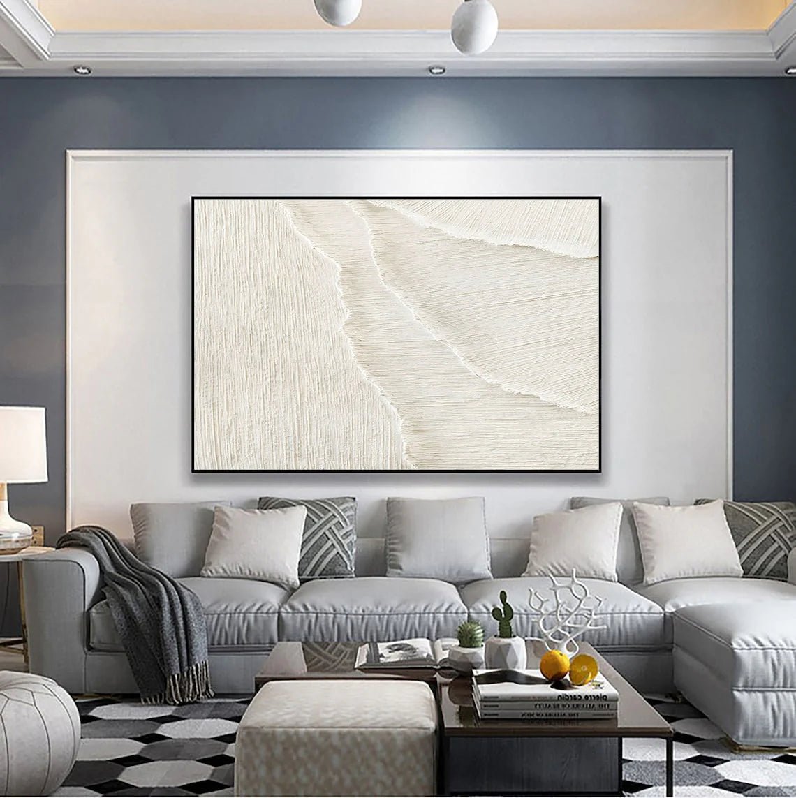 Minimalist Textured Wall Art MT724 - Tactile Atelier