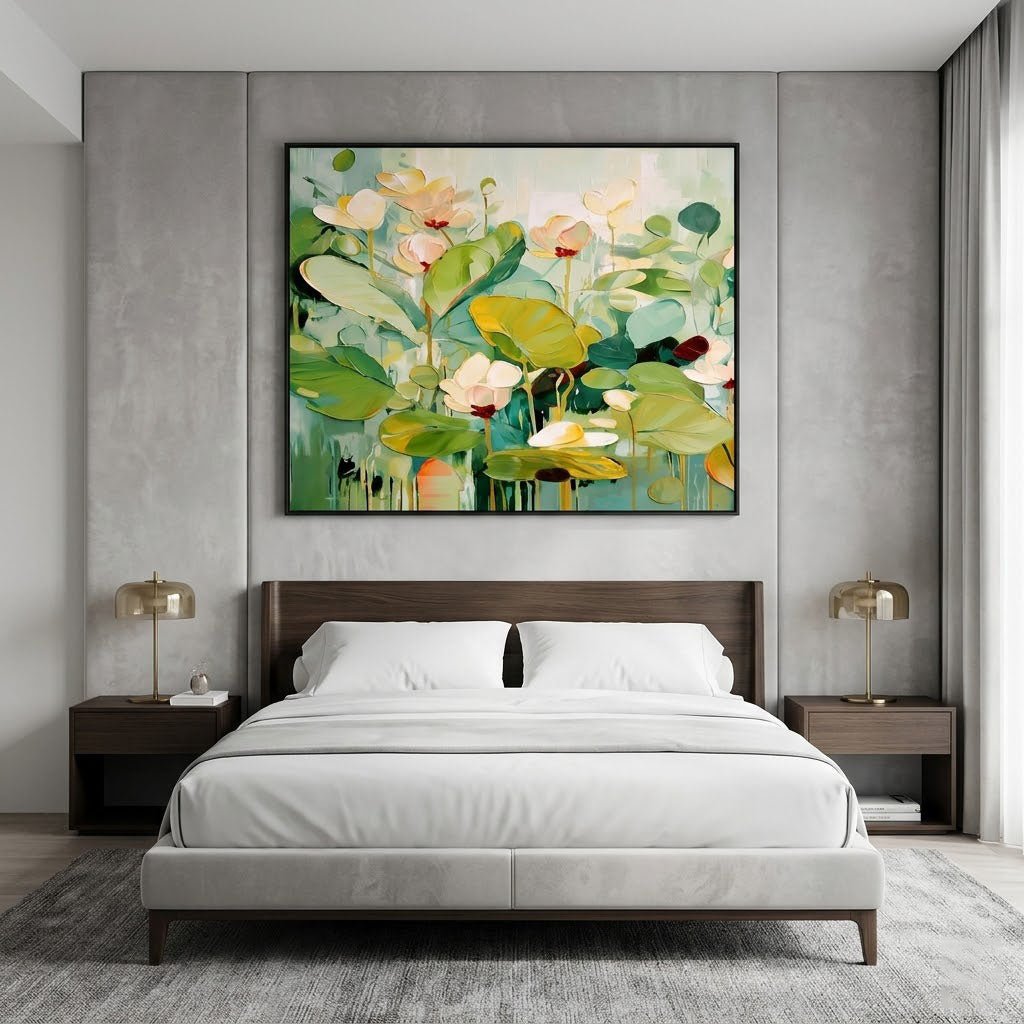Modern Botanical Wall Art MT327 - Tactile Atelier