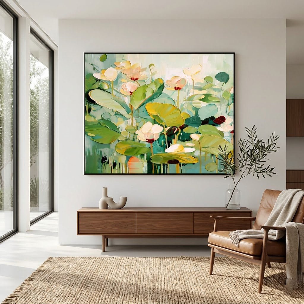 Modern Botanical Wall Art MT327 - Tactile Atelier