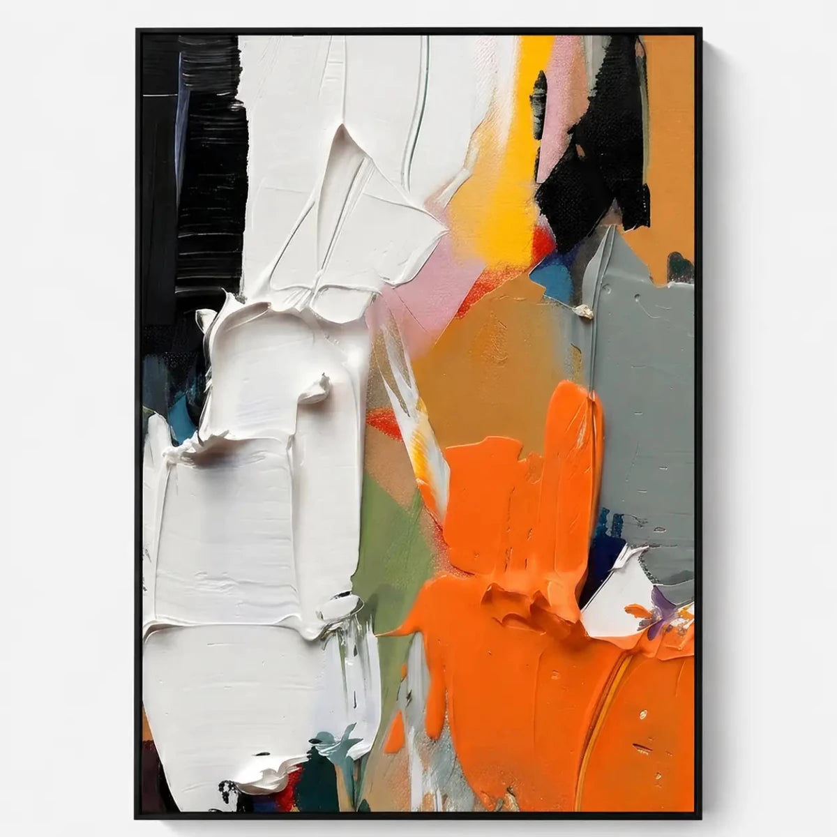 Modern Impasto Abstract Wall Art MT058 - Tactile Atelier