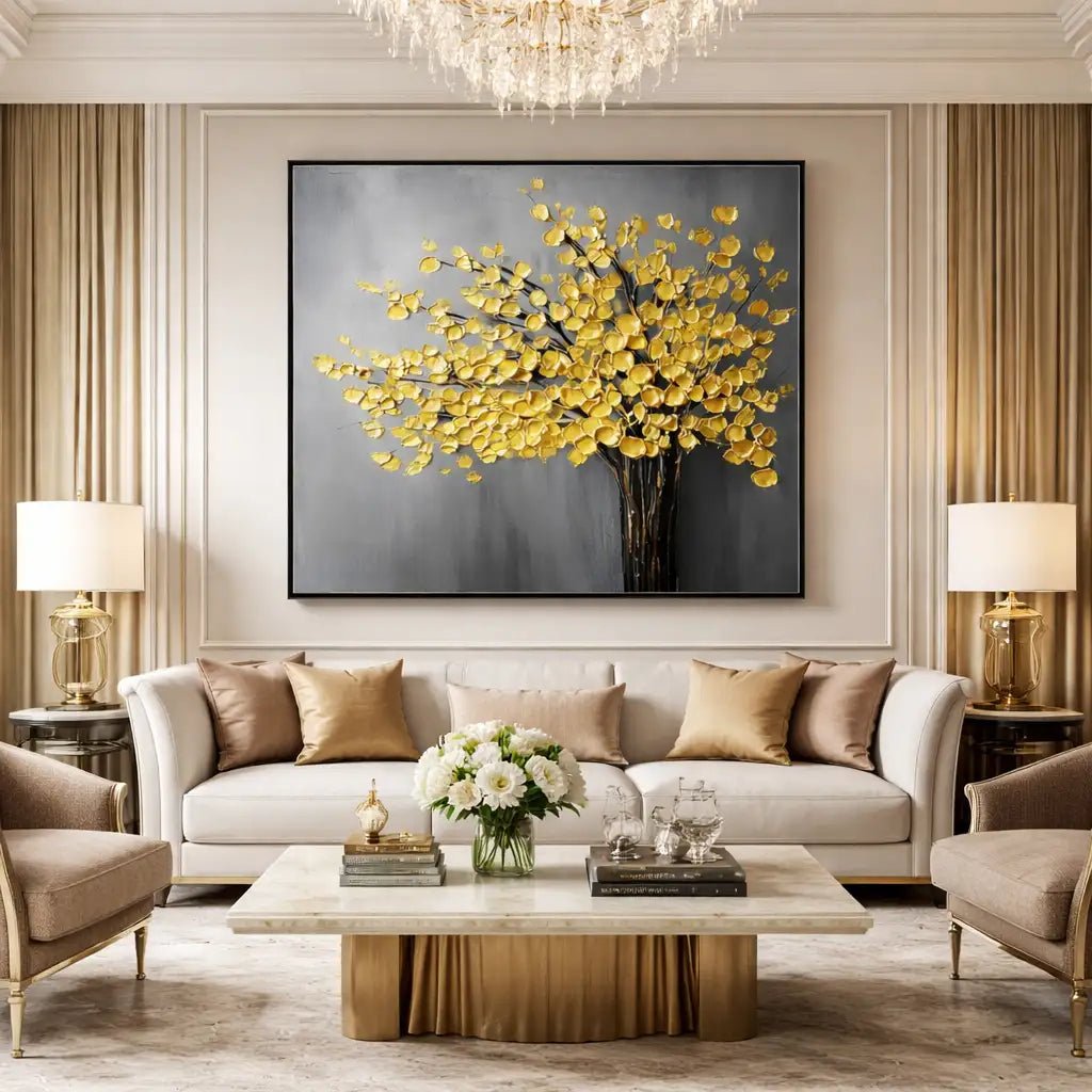 Modern Textured Tree Wall Art MT750 - Tactile Atelier