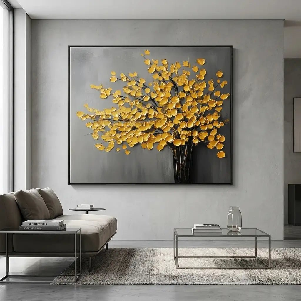 Modern Textured Tree Wall Art MT750 - Tactile Atelier