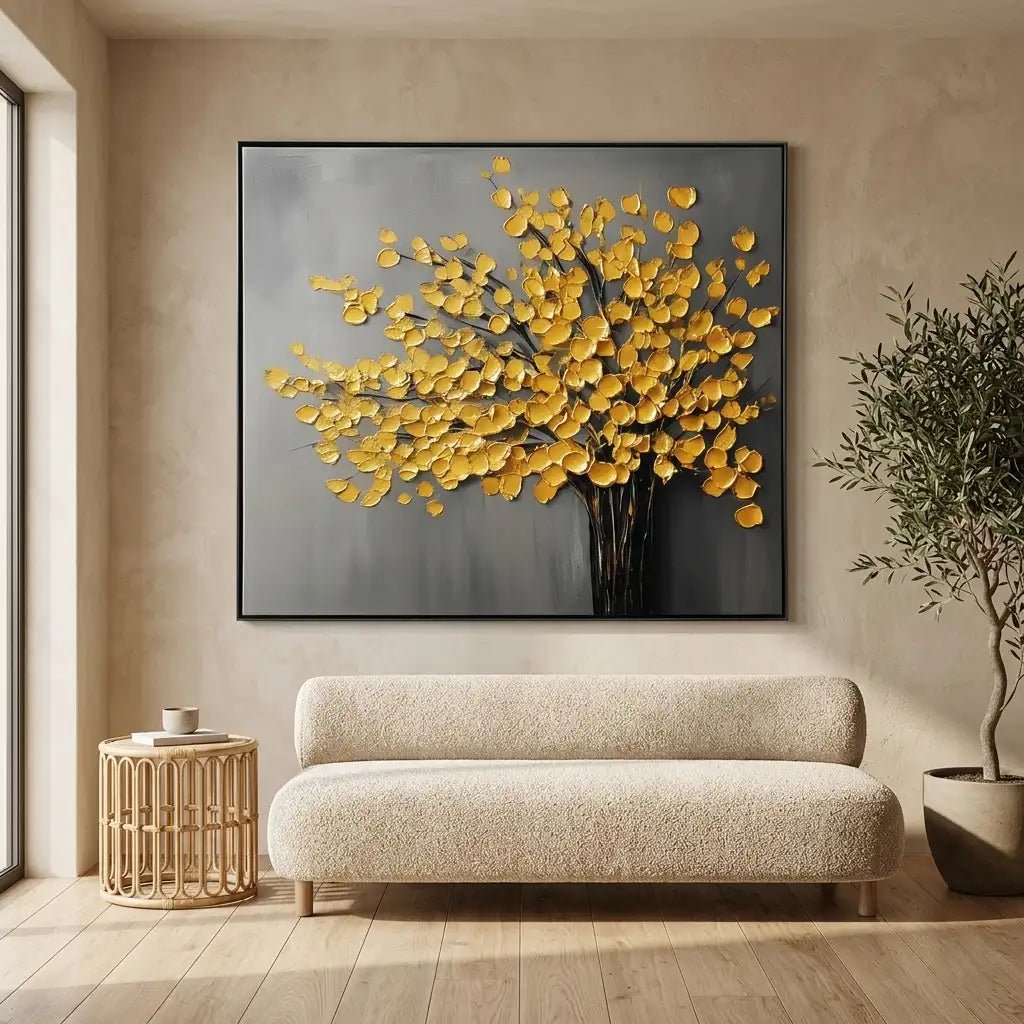 Modern Textured Tree Wall Art MT750 - Tactile Atelier