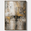 Neutral Gold Abstract Wall Art MT031 - Tactile Atelier