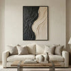 Neutral Textured Abstract Wall Art MT018 - Tactile Atelier