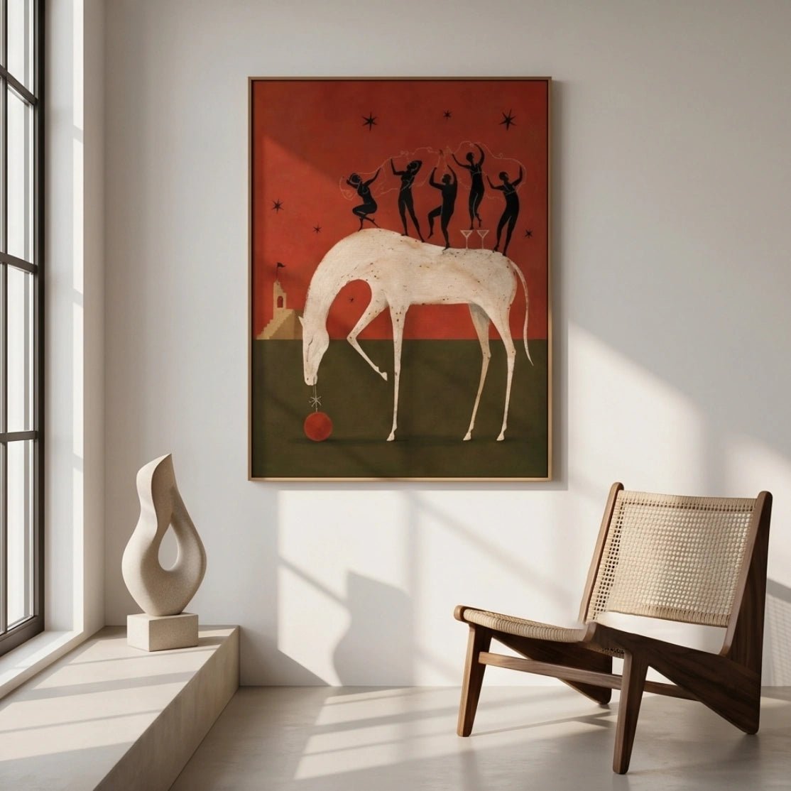 Surreal Figurative Wall Art MT953 - Tactile Atelier