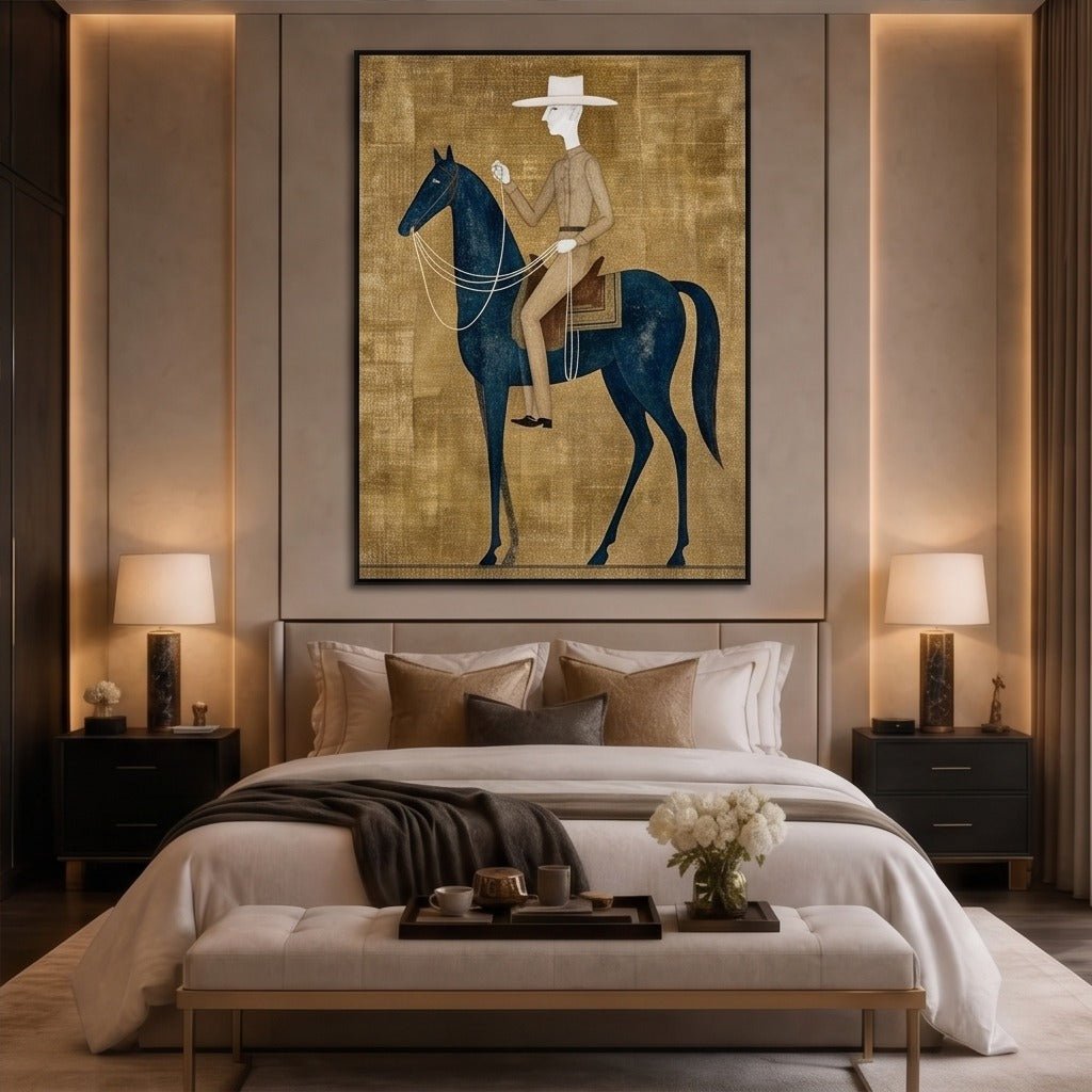 Surreal Horse Wall Art TO074 - Tactile Atelier