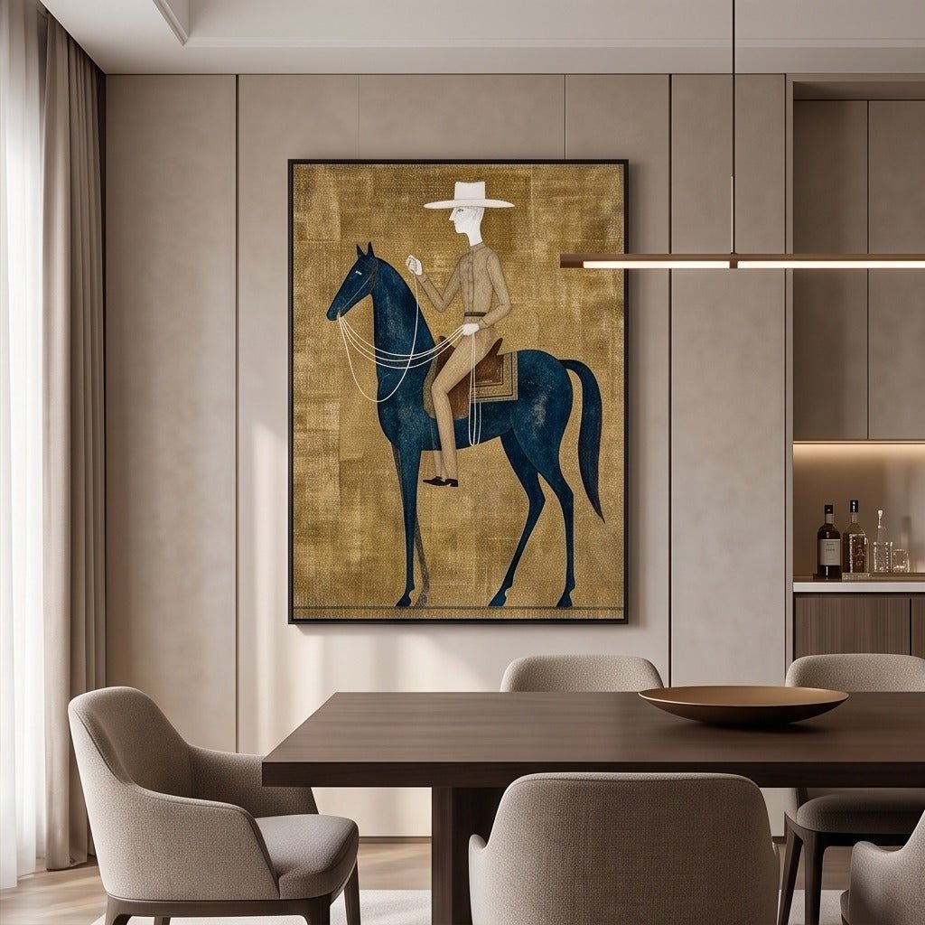 Surreal Horse Wall Art TO074 - Tactile Atelier