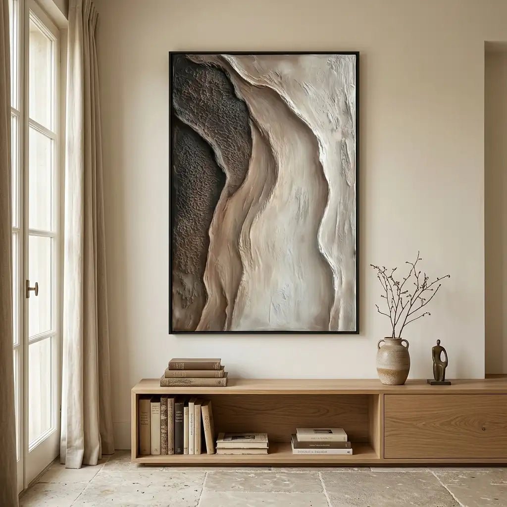 Textured Abstract Wall Art TA407 - Tactile Atelier