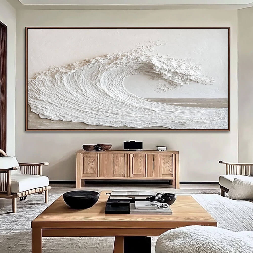 Textured Coastal Wall Art TC217 - Tactile Atelier
