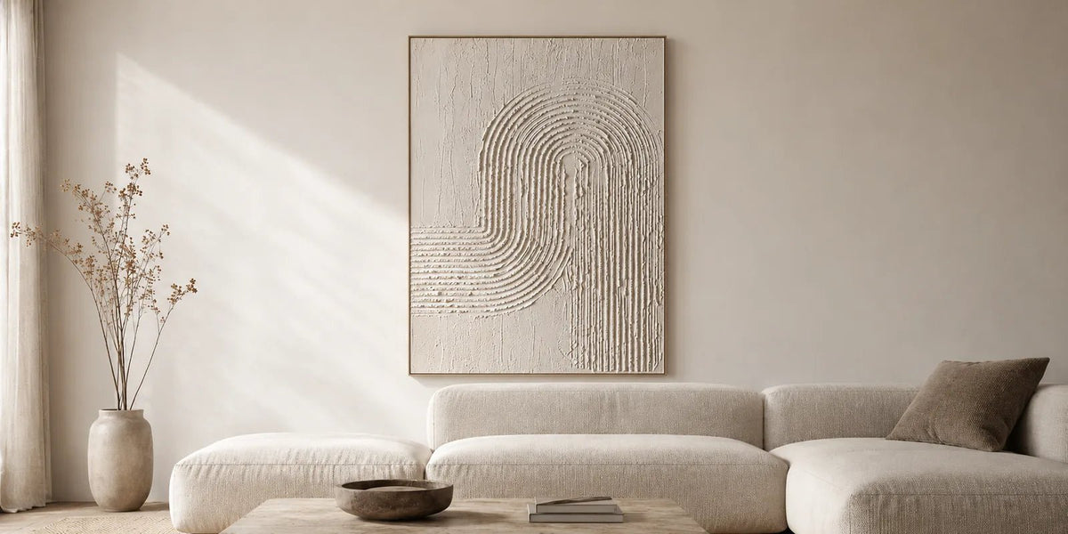 3D Wall Art Guide for Modern Interiors - Tactile Atelier