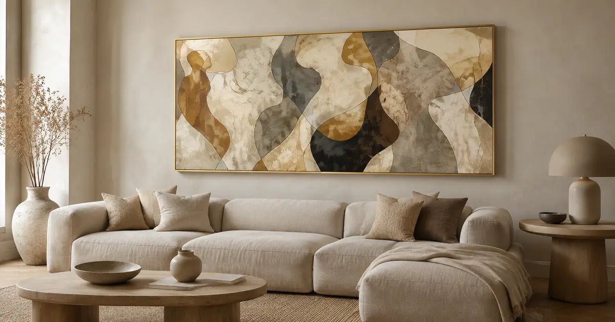 Beige Wall Art Ideas for Neutral Walls - Tactile Atelier