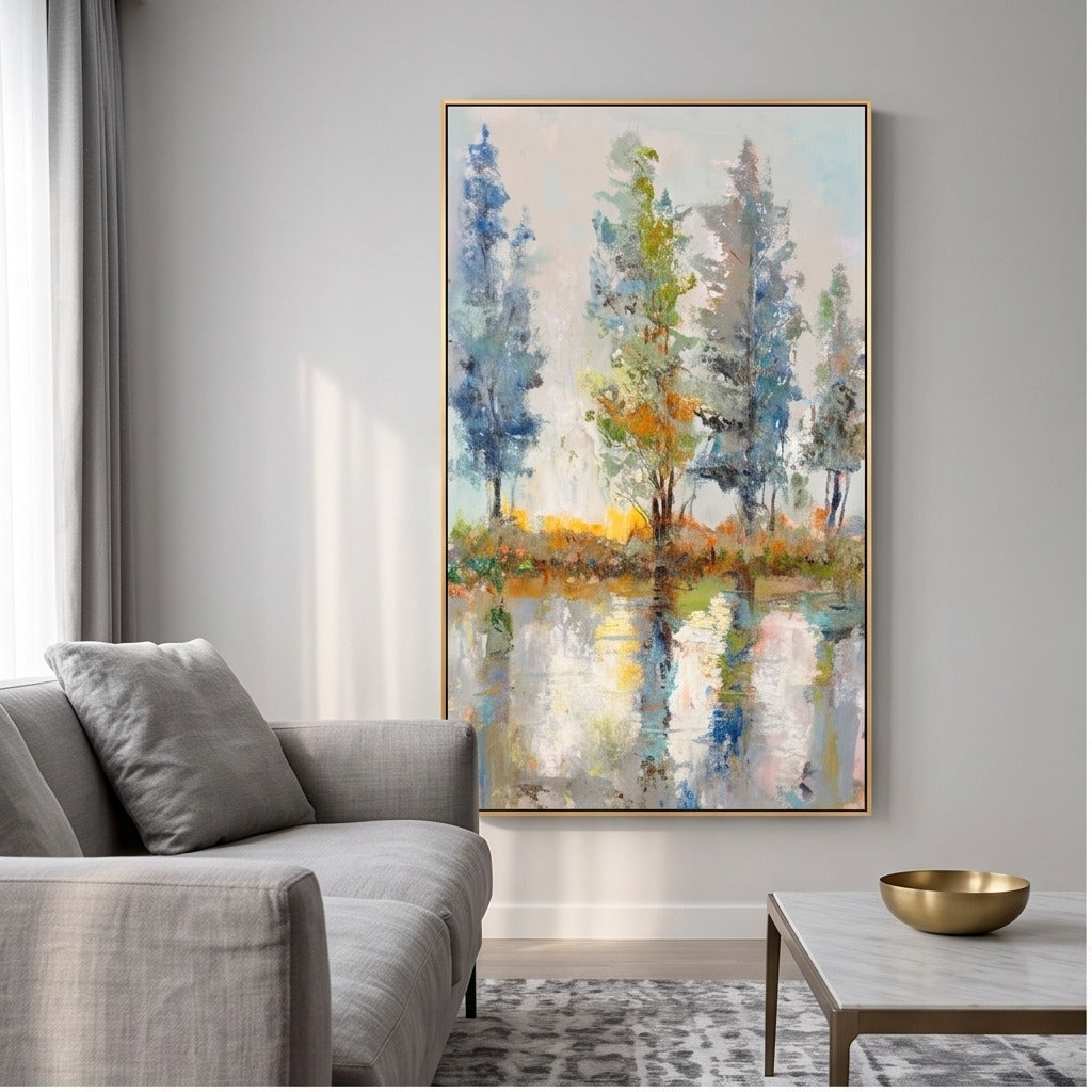 Abstract Forest Landscape Wall Art #TO124