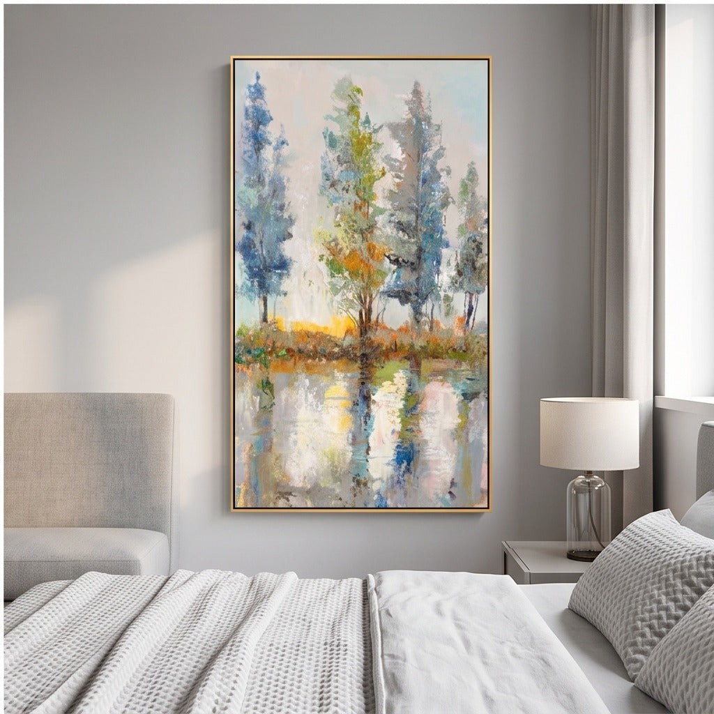 Abstract Forest Landscape Wall Art #TO124
