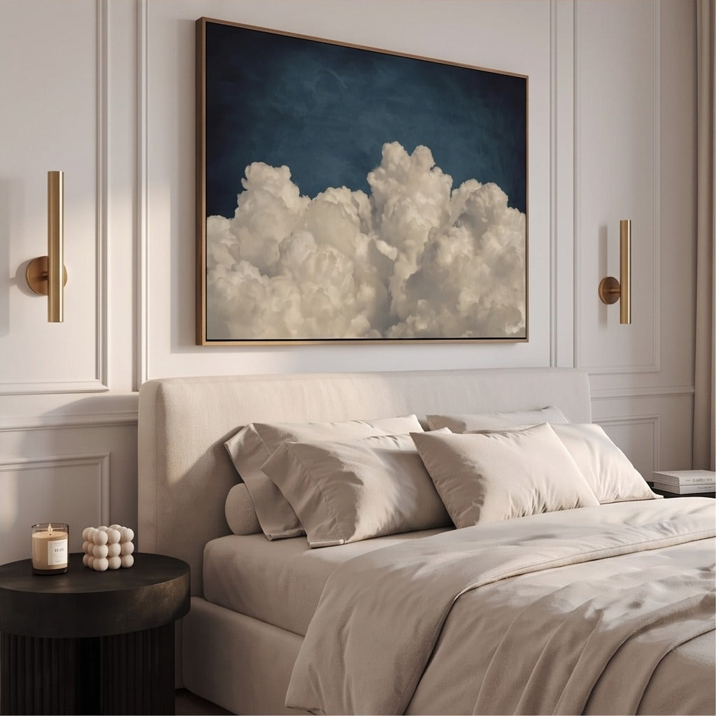 Blue Sky Cloud Wall Art #TO207