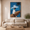 Coastal Surfer Wall Art #TO047