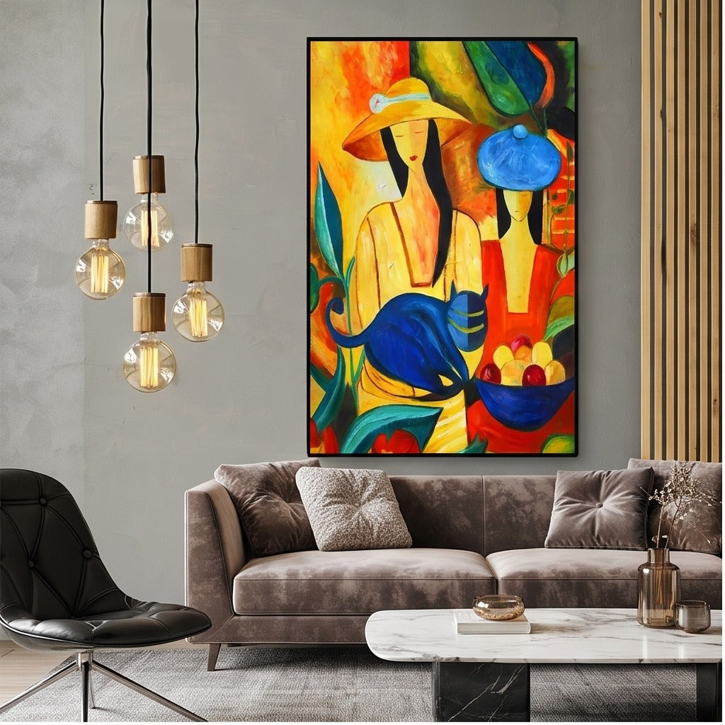 Colorful Figurative Wall Art #TO045